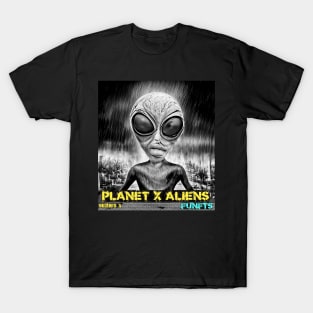 Funny Alien Neighbor Sci Fi Humor T-Shirt